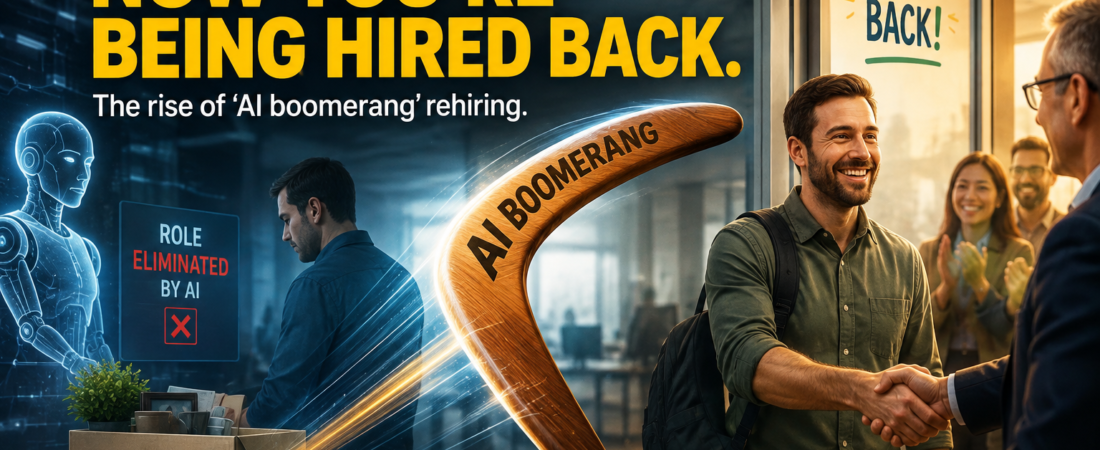 Why Companies Are ‘Boomerang Rehiring’ Workers They Laid Off for AI
