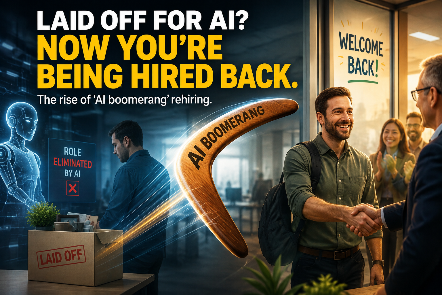 Why Companies Are ‘Boomerang Rehiring’ Workers They Laid Off for AI
