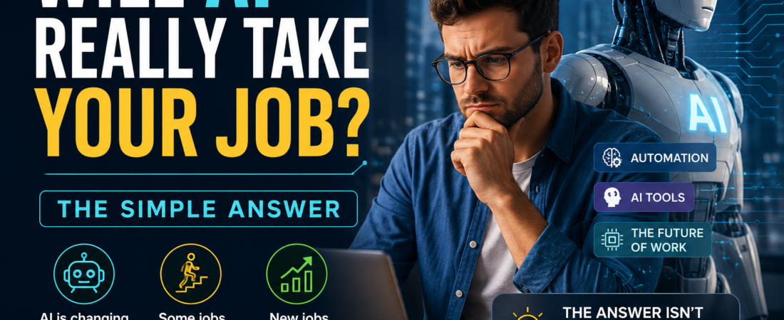 Will AI Really Take Your Job? The Simple Answer